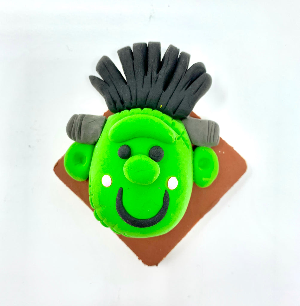 Make Frankenstein's Monster with Air Dry Clay