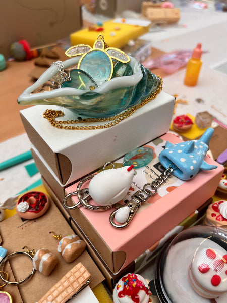 [July 20 - July 24] Jewelry Design with Air-Dry Clay & UV Resin