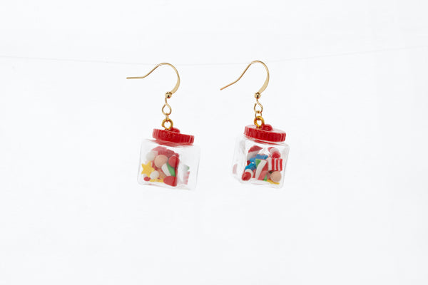 Candy Jar Hook Earrings