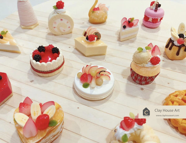 ONSITE SOLD OUT [June 14 - June 18] 『Miniature Dessert Party - French Clay Desserts Making 』 (Onsite+Online - 1 week)