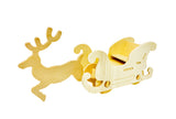 Flying Reindeer with Sleigh