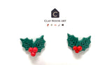 Mistletoe Stud Earring