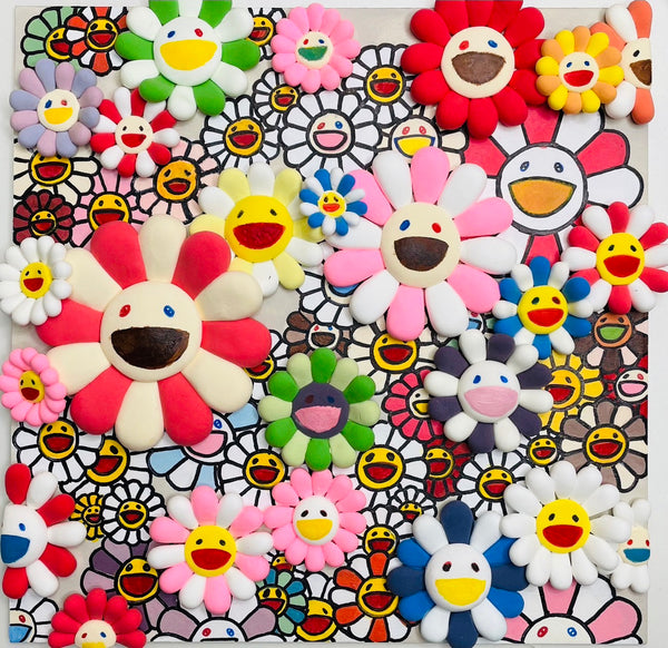 {Sold Out}[June 26 - June 30] 『Contemporary Art with Air-Dry Clay -『 Takashi Murakami: Flowers in Heaven 』